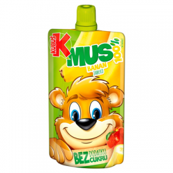 Kubuś Mus 100% z owoców 100g banan